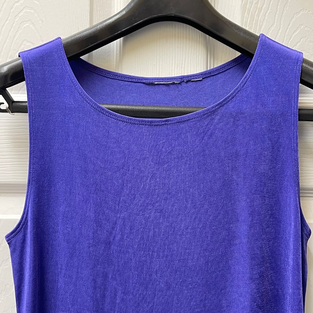 Vintage Chico's Traveler Women's Size‎ 0 (Sm) Purple Sleeveless Scoop Neck Shell